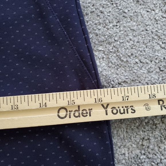 Betabrand Pants Womens Medium Blue Dress Yoga Stretch - Picture 8 of 14